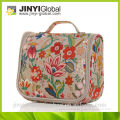 High quality promotional flower pattern Nylon Toilet bag